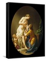 Pygmalion and Galatea, 1781-Louis Jean Francois I Lagrenee-Framed Stretched Canvas