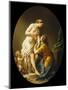 Pygmalion and Galatea, 1781-Louis Jean Francois I Lagrenee-Mounted Premium Giclee Print