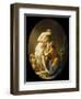 Pygmalion and Galatea, 1781-Louis Jean Francois I Lagrenee-Framed Giclee Print