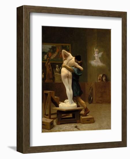 Pygmalion and Galatea, c.1890-Jean Leon Gerome-Framed Giclee Print