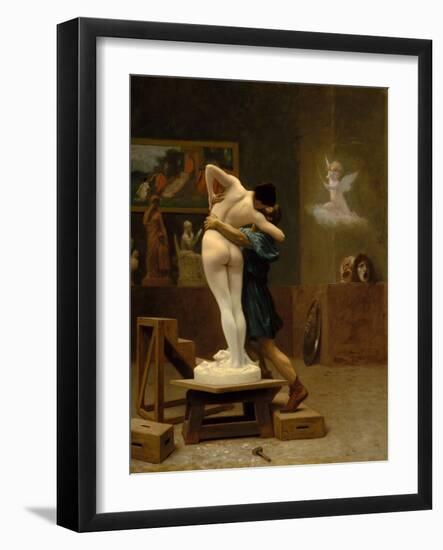 Pygmalion and Galatea, c.1890-Jean Leon Gerome-Framed Giclee Print