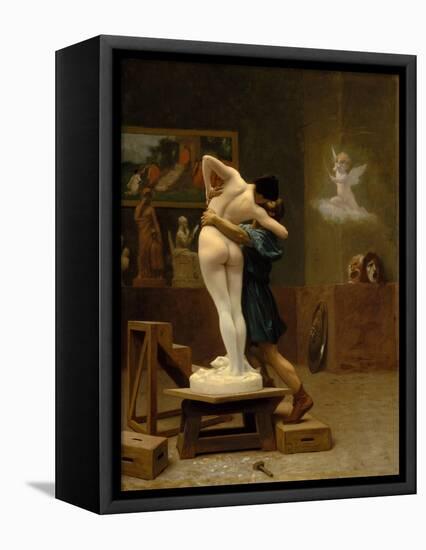 Pygmalion and Galatea, c.1890-Jean Leon Gerome-Framed Stretched Canvas