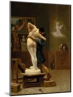 Pygmalion and Galatea, C. 1890-Jean-Léon Gerôme-Mounted Giclee Print