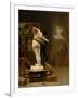 Pygmalion and Galatea, C. 1890-Jean-Léon Gerôme-Framed Giclee Print