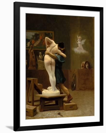 Pygmalion and Galatea, C. 1890-Jean-Léon Gerôme-Framed Giclee Print