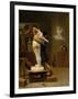 Pygmalion and Galatea, C. 1890-Jean-Léon Gerôme-Framed Giclee Print