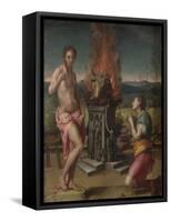 Pygmalion and Galatea, ca 1530-null-Framed Stretched Canvas