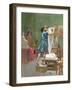 Pygmalion and Galatea (Oil on Canvas)-Jean Leon Gerome-Framed Giclee Print