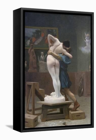 Pygmalion and Galatea-Jean Leon Gerome-Framed Stretched Canvas