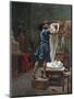 Pygmalion Et Galatee-Jean Leon Gerome-Mounted Premium Giclee Print