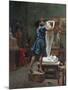 Pygmalion Et Galatee-Jean Leon Gerome-Mounted Giclee Print