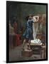 Pygmalion Et Galatee-Jean Leon Gerome-Framed Giclee Print