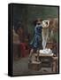 Pygmalion Et Galatee-Jean Leon Gerome-Framed Stretched Canvas