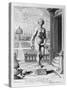 Pygmalion Is Enamoured with a Statue He Has Made, 1655-Michel de Marolles-Stretched Canvas