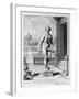 Pygmalion Is Enamoured with a Statue He Has Made, 1655-Michel de Marolles-Framed Giclee Print