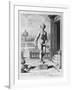 Pygmalion Is Enamoured with a Statue He Has Made, 1655-Michel de Marolles-Framed Giclee Print