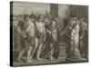 Pylades and Orestes-Benjamin West-Stretched Canvas