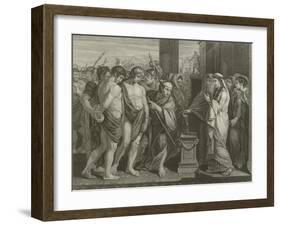 Pylades and Orestes-Benjamin West-Framed Giclee Print