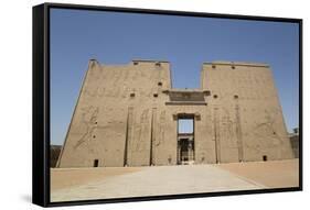 Pylon, Temple of Horus, Edfu, Egypt, North Africa, Africa-Richard Maschmeyer-Framed Stretched Canvas