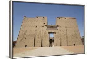 Pylon, Temple of Horus, Edfu, Egypt, North Africa, Africa-Richard Maschmeyer-Framed Photographic Print