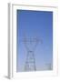 Pylons and Moon, Navajo Generating Station, Near Lake Powell and Antelope Canyon-Jean Brooks-Framed Photographic Print