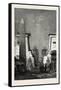 Pylons and Obelisk of Rameses II, at Luksor, Egypt, 1879-null-Framed Stretched Canvas