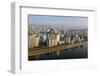 Pyongyang and the River Taedong, Pyongyang, Democratic People's Republic of Korea (DPRK), N. Korea-Gavin Hellier-Framed Photographic Print