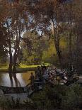 Luncheon in the Park-Pyotr Alexandrovich Sukhodolsky-Giclee Print