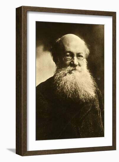 Pyotr Alexeyevich Kropotkin, Russian Anarchist, C1900-Felix Nadar-Framed Premium Giclee Print