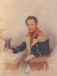 Portrait of Leonty Vasilievich Dubelt (1792-186), Chief of Staff of the Corps of Gendarmes, 1834-Pyotr Fyodorovich Sokolov-Giclee Print