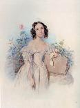 Portrait of Countess Nadezhda Ivanovna Golitsyna (1796-186), Née Countess Kutaysova, 1832-Pyotr Fyodorovich Sokolov-Giclee Print