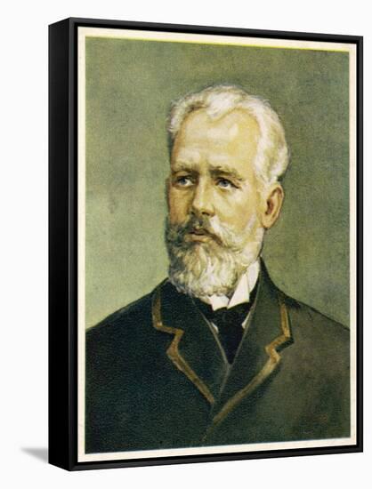 Pyotr Ilich Tchaikovsky, Russian Composer-null-Framed Stretched Canvas