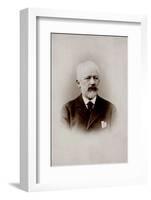Pyotr Ilyich Tchaikovsky (1840-1893), 1892-null-Framed Photographic Print