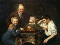 The Draughts Game, 1824-Pyotr Ivanovich Pnin-Giclee Print