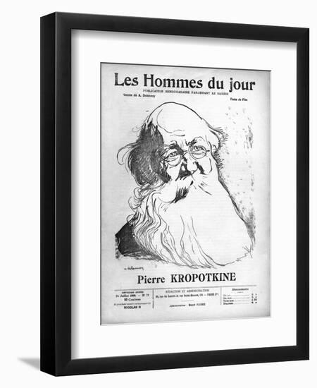 Pyotr Kropotkin-A. Delannoy-Framed Art Print