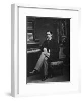 Pyotr Stolypin as a Student of the Petersburg University, 1881-null-Framed Giclee Print