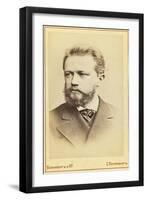 Pyotr Tchaikovsky, Russian Composer, 19th Century-CF WESENBERG-Framed Giclee Print