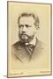 Pyotr Tchaikovsky, Russian Composer, 19th Century-CF WESENBERG-Mounted Giclee Print