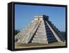 Pyramid at Chichen Itza, UNESCO World Heritage Site, Mexico, North America-Tovy Adina-Framed Stretched Canvas