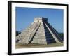 Pyramid at Chichen Itza, UNESCO World Heritage Site, Mexico, North America-Tovy Adina-Framed Photographic Print