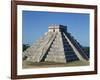 Pyramid at Chichen Itza, UNESCO World Heritage Site, Mexico, North America-Tovy Adina-Framed Photographic Print