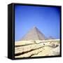 Pyramid at Giza, Egypt, Old Kingdom, C26th Century Bc-null-Framed Stretched Canvas