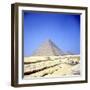 Pyramid at Giza, Egypt, Old Kingdom, C26th Century Bc-null-Framed Photographic Print