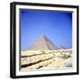 Pyramid at Giza, Egypt, Old Kingdom, C26th Century Bc-null-Framed Photographic Print