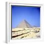 Pyramid at Giza, Egypt, Old Kingdom, C26th Century Bc-null-Framed Photographic Print