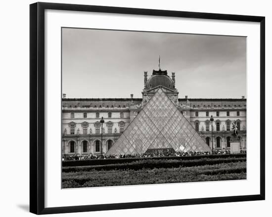 Pyramid at the Louvre II-Rita Crane-Framed Photographic Print