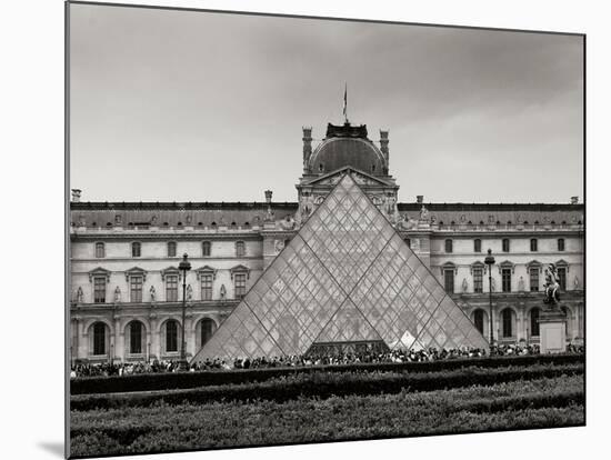 Pyramid at the Louvre II-Rita Crane-Mounted Photographic Print