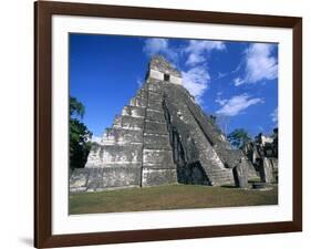Pyramid at Tikal-Alison Wright-Framed Photographic Print