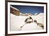 Pyramid Build from Stones on A Mountain Slope-Anze Bizjan-Framed Photographic Print
