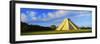 Pyramid in a Field, Kukulkan Pyramid, Chichen Itza, Yucatan, Mexico-null-Framed Photographic Print